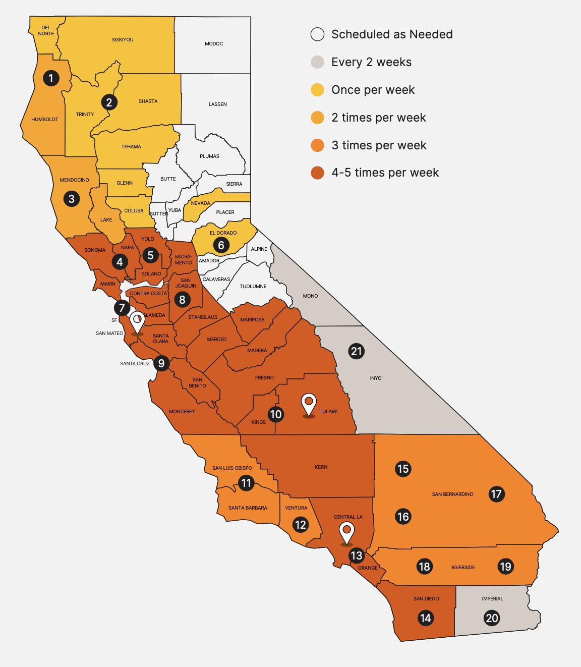 California territory map